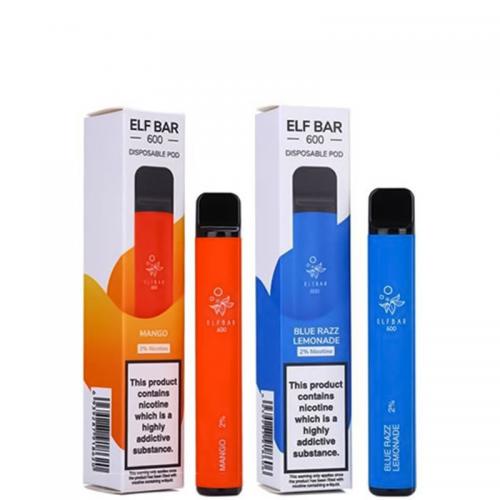 Elf Bar 600 puffs disposable vape pen